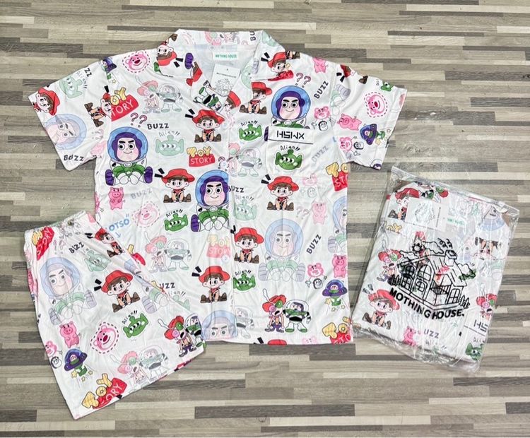 ชุดนอน toy story BUZZ รูปที่ 4