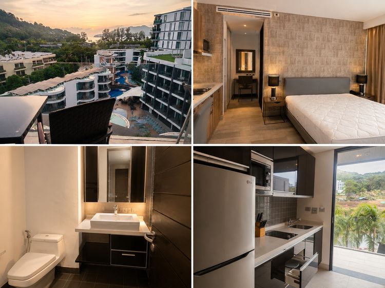 อื่นๆ ไม่อนุญาต ตกแต่งครบ Patong Condo with Seaview 4.8mb