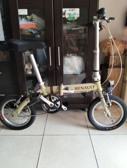 จักรยานญี่ปุ่นพับมือสอง RENAULT ล้อ14 นิ้วเฟรมอลูมิเนียม สภาพพร้อมใช้ รูปที่ 2