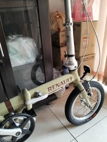จักรยานญี่ปุ่นพับมือสอง RENAULT ล้อ14 นิ้วเฟรมอลูมิเนียม สภาพพร้อมใช้ รูปที่ 5