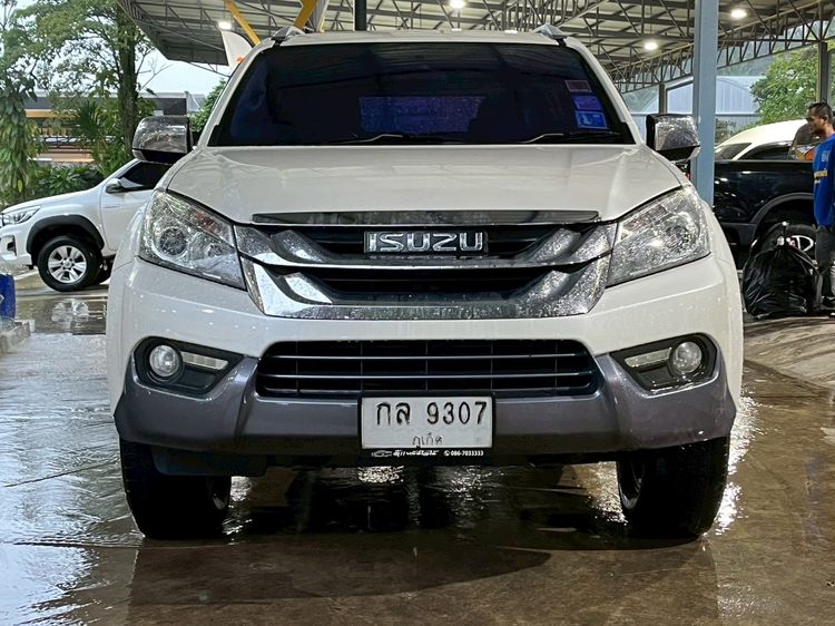 Isuzu MU-X 2015 2.5 Utility-car ดีเซล ไม่ติดแก๊ส เกียร์อัตโนมัติ ขาว รูปที่ 2