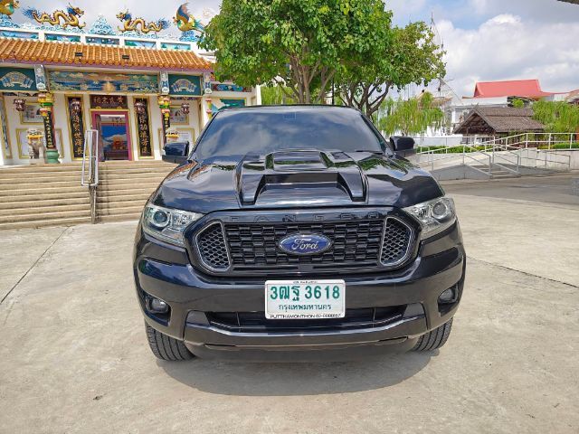 Ford Ranger 2020 2.2 Hi-Rider XLT Pickup ดีเซล ไม่ติดแก๊ส เกียร์อัตโนมัติ ดำ รูปที่ 2