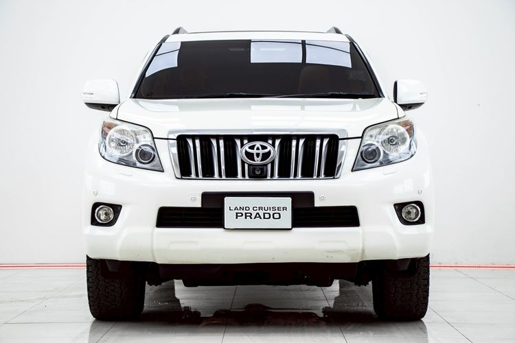 Toyota Land Cruiser Prado 2012 3.0 D4D 4WD Utility-car ดีเซล ไม่ติดแก๊ส เกียร์อัตโนมัติ ขาว รูปที่ 4