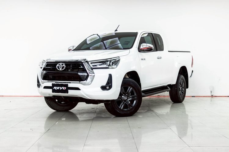 รถ Toyota Hilux Revo Smart Cab 2.4 Entry Prerunner สี ขาว