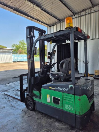 ขายโฟล์คลิฟท์ไฟฟ้า 3 ล้อ TOYOTA 7FBE15 รูปที่ 3