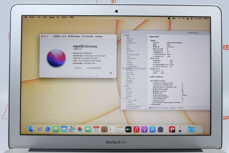 MacBook Air 13" Core i5 2017 8.128GB รูปที่ 2