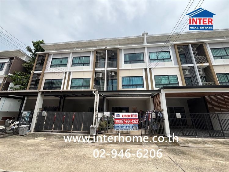 ทาวน์เฮ้าส์ 3 ชั้น 19.5 ตร.ว. หมู่บ้านพาทิโอ วิภาวดี-สรงประภา ใกล้ตลาดบุญอนันต์ ซอยประชาอุทิศซอย2 ถนนสรงประภา ถนนประชาอุทิศ เขตดอนเมือง 