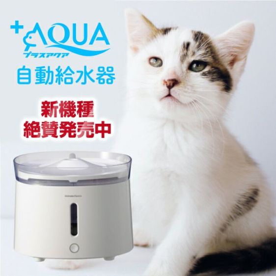 เครื่องจ่ายน้ำอัตโนมัติสำหรับสัตว์เลี้ยง Plus Aqua  แนะนำโดยสัตวแพทย์ คุณสมบัติเด่น
: น้ำดื่มสะอาด ปลอดภัย ระบบกรองน้ำประสิทธิภาพสูง 