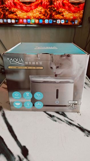 เครื่องจ่ายน้ำอัตโนมัติสำหรับสัตว์เลี้ยง Plus Aqua  แนะนำโดยสัตวแพทย์ คุณสมบัติเด่น
: น้ำดื่มสะอาด ปลอดภัย ระบบกรองน้ำประสิทธิภาพสูง  รูปที่ 9