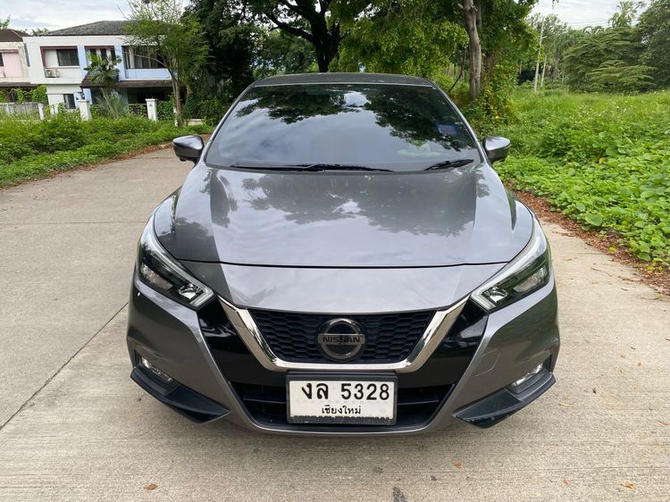 รถ Nissan Almera 1.0L Turbo VL CVT สี เทา