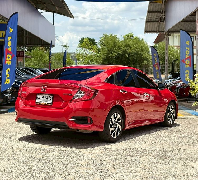 Honda Civic 2017 1.8 EL i-VTEC Sedan เบนซิน ไม่ติดแก๊ส เกียร์อัตโนมัติ แดง รูปที่ 3