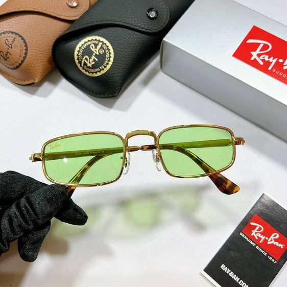 Ray-Ban Rectangle (รหัสรุ่น RB1969) ทรงสี่เหลี่ยมผืนผ้าคลาสสิก แว่นตา รูปที่ 5