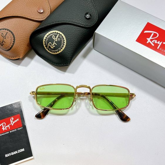 Ray-Ban Rectangle (รหัสรุ่น RB1969) ทรงสี่เหลี่ยมผืนผ้าคลาสสิก แว่นตา รูปที่ 4
