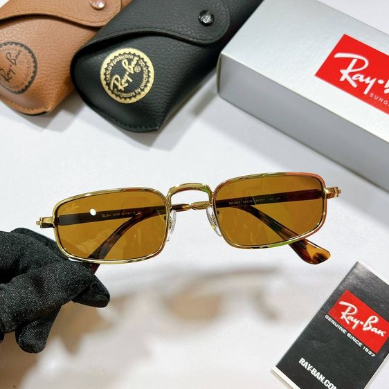 Ray-Ban Rectangle (รหัสรุ่น RB1969) ทรงสี่เหลี่ยมผืนผ้าคลาสสิก แว่นตา รูปที่ 9