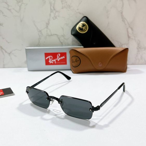 Ray-Ban Square Frameless รหัสรุ่น RB3625 ขนาดเลนส์ 54 มม. เลนส์แท้ 💯 กัน UV 400 มีกล่อง ผ้าเช็ด ถุงแว่นครบ แว่นตา รูปที่ 16