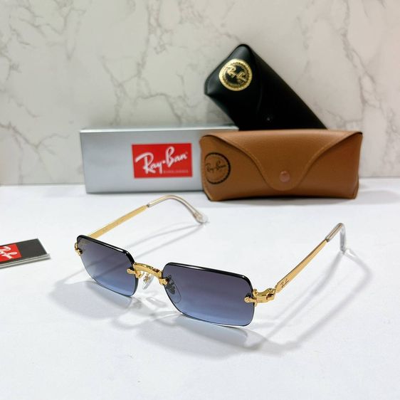 Ray-Ban Square Frameless รหัสรุ่น RB3625 ขนาดเลนส์ 54 มม. เลนส์แท้ 💯 กัน UV 400 มีกล่อง ผ้าเช็ด ถุงแว่นครบ แว่นตา รูปที่ 9