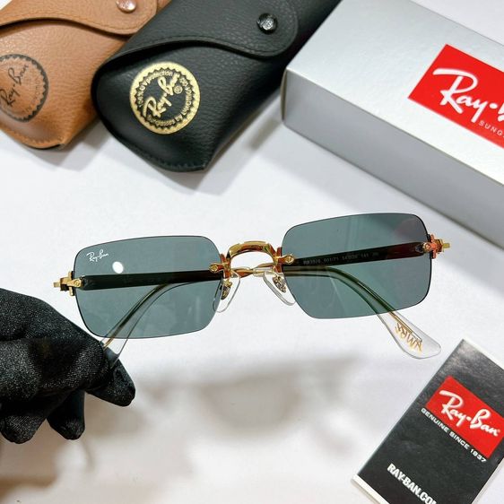 Ray-Ban Square Frameless รหัสรุ่น RB3625 ขนาดเลนส์ 54 มม. เลนส์แท้ 💯 กัน UV 400 มีกล่อง ผ้าเช็ด ถุงแว่นครบ แว่นตา รูปที่ 10
