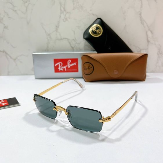Ray-Ban Square Frameless รหัสรุ่น RB3625 ขนาดเลนส์ 54 มม. เลนส์แท้ 💯 กัน UV 400 มีกล่อง ผ้าเช็ด ถุงแว่นครบ แว่นตา รูปที่ 14