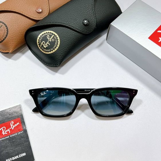 Ray-Ban Zaya (รหัสรุ่น RB4456) ทรงสี่เหลี่ยมสไตล์แคทอายส์นิดๆ แว่นตา รูปที่ 2