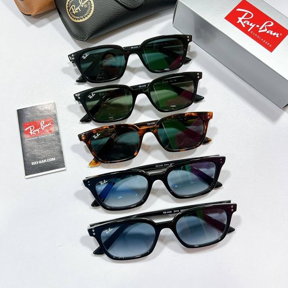 แว่นตากันแดด Ray-Ban Zaya (รหัสรุ่น RB4456) ทรงสี่เหลี่ยมสไตล์แคทอายส์นิดๆ แว่นตา