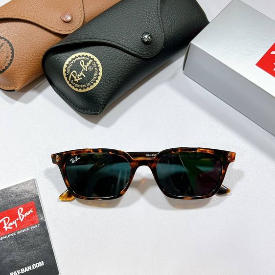 Ray-Ban Zaya (รหัสรุ่น RB4456) ทรงสี่เหลี่ยมสไตล์แคทอายส์นิดๆ แว่นตา รูปที่ 5