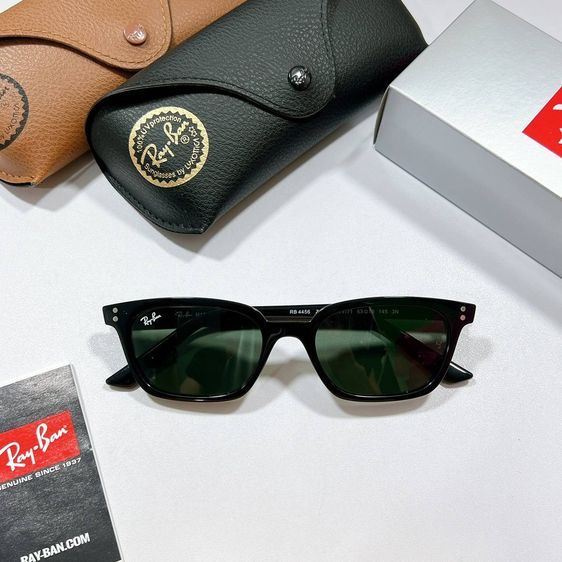 Ray-Ban Zaya (รหัสรุ่น RB4456) ทรงสี่เหลี่ยมสไตล์แคทอายส์นิดๆ แว่นตา รูปที่ 4