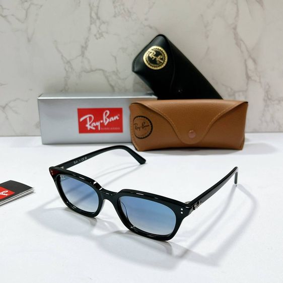 Ray-Ban Zaya (รหัสรุ่น RB4456) ทรงสี่เหลี่ยมสไตล์แคทอายส์นิดๆ แว่นตา รูปที่ 13