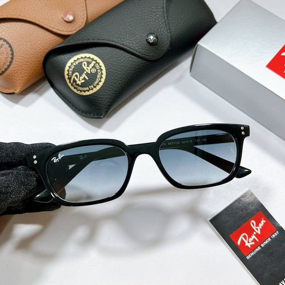 Ray-Ban Zaya (รหัสรุ่น RB4456) ทรงสี่เหลี่ยมสไตล์แคทอายส์นิดๆ แว่นตา รูปที่ 9