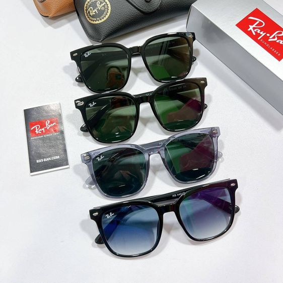 แว่นตากันแดด Ray-Ban RB4401D ครับ เป็นทรงสี่เหลี่ยมโอเวอร์ไซส์ แว่นตา