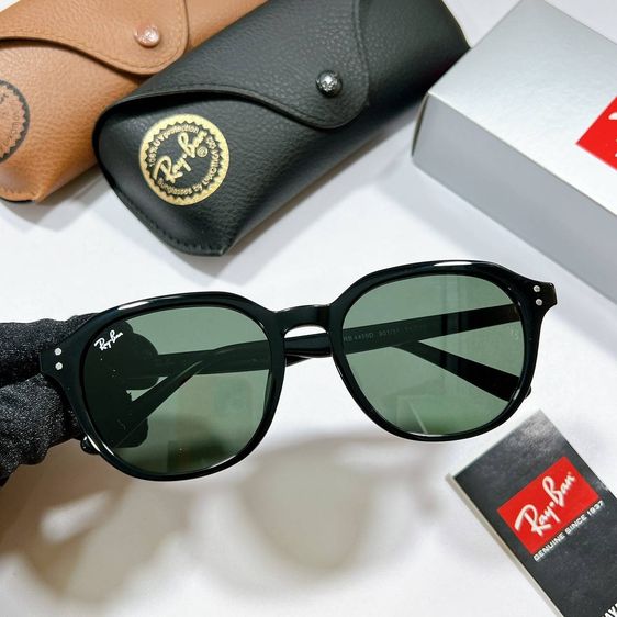 Ray-Ban RB4459D เป็นทรงคลาสสิกที่มีความร่วมสมัย หน้าแว่นมีความมนกึ่งเหลี่ยม แว่นตา รูปที่ 11