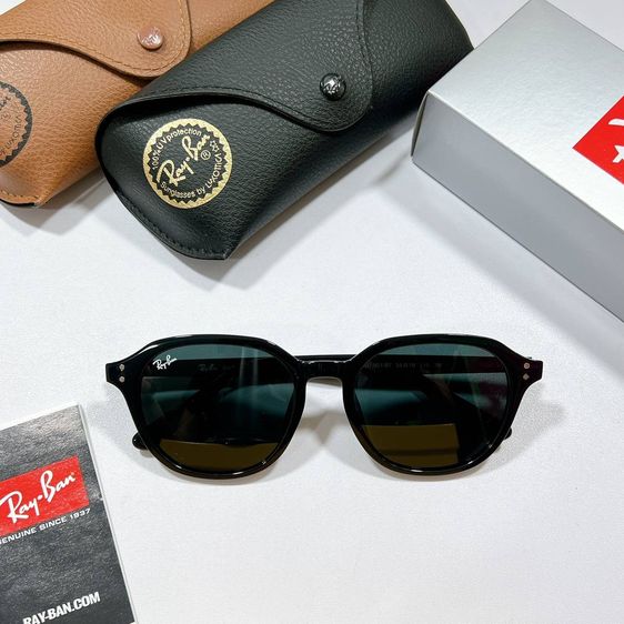 Ray-Ban RB4459D เป็นทรงคลาสสิกที่มีความร่วมสมัย หน้าแว่นมีความมนกึ่งเหลี่ยม แว่นตา รูปที่ 6
