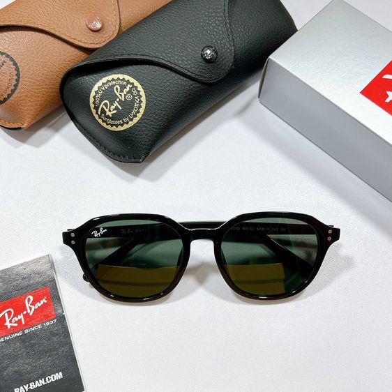 Ray-Ban RB4459D เป็นทรงคลาสสิกที่มีความร่วมสมัย หน้าแว่นมีความมนกึ่งเหลี่ยม แว่นตา รูปที่ 4