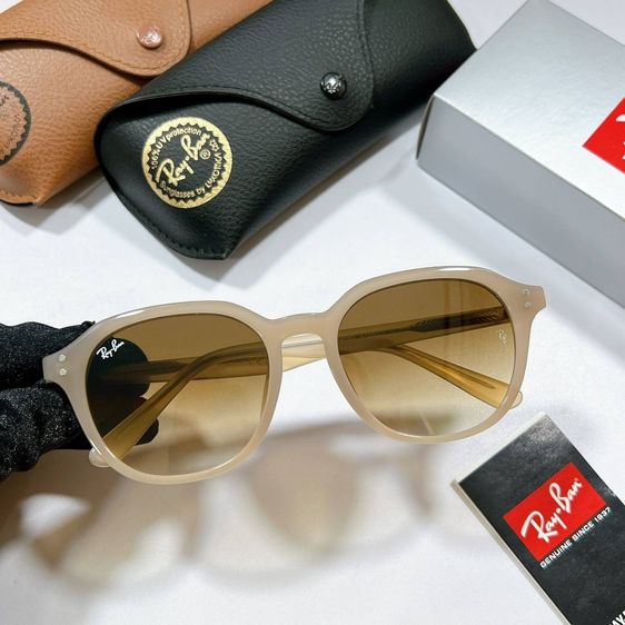 Ray-Ban RB4459D เป็นทรงคลาสสิกที่มีความร่วมสมัย หน้าแว่นมีความมนกึ่งเหลี่ยม แว่นตา รูปที่ 9