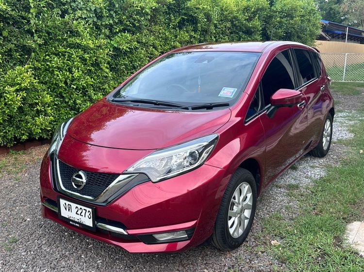 Nissan Note 2020 1.2 VL Sedan เบนซิน ไม่ติดแก๊ส เกียร์อัตโนมัติ แดง รูปที่ 2