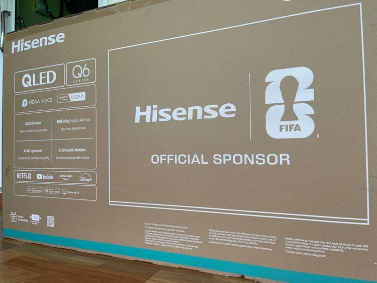 Hisense 55นิ้วมือ1ของใหม่