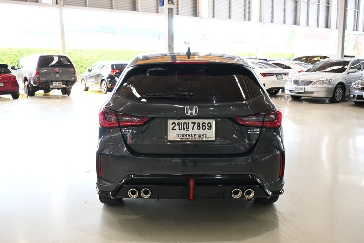 Honda City 2021 1.0 SV Sedan เบนซิน ไม่ติดแก๊ส เกียร์อัตโนมัติ เทา รูปที่ 4