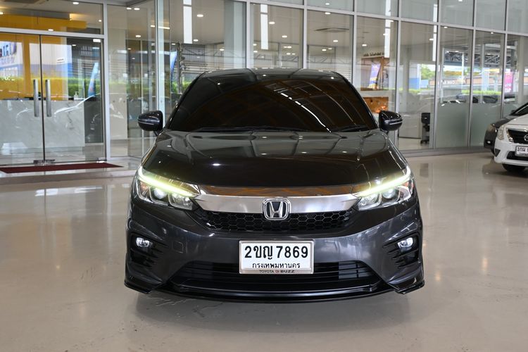 Honda City 2021 1.0 SV Sedan เบนซิน ไม่ติดแก๊ส เกียร์อัตโนมัติ เทา รูปที่ 2