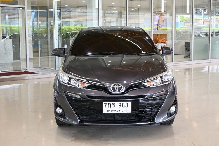 Toyota Yaris 2018 1.2 G Sedan เบนซิน ไม่ติดแก๊ส เกียร์อัตโนมัติ เทา รูปที่ 2