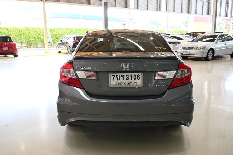 Honda Civic 2012 1.8 E i-VTEC Sedan เบนซิน ไม่ติดแก๊ส เกียร์อัตโนมัติ เทา รูปที่ 4