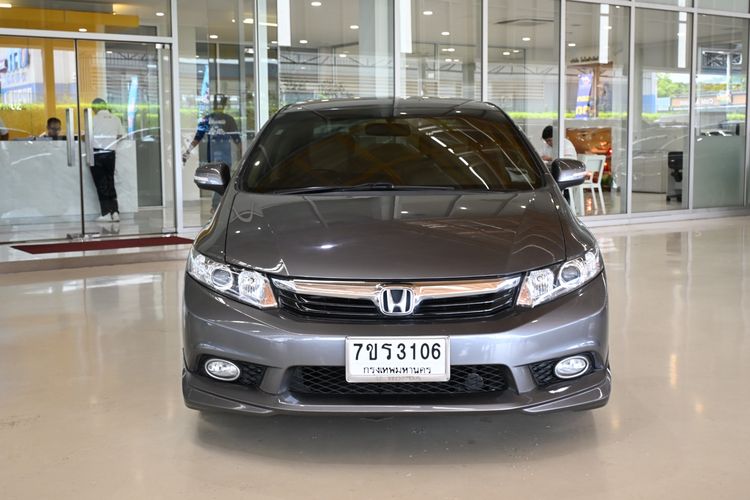 Honda Civic 2012 1.8 E i-VTEC Sedan เบนซิน ไม่ติดแก๊ส เกียร์อัตโนมัติ เทา รูปที่ 2