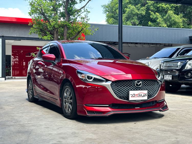 Mazda Mazda 2 2022 1.3 C Sedan เบนซิน เกียร์อัตโนมัติ แดง รูปที่ 3