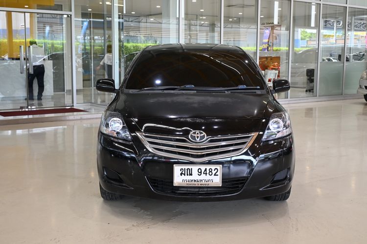 Toyota Vios 2012 1.5 E Sedan เบนซิน ไม่ติดแก๊ส เกียร์อัตโนมัติ ดำ รูปที่ 2