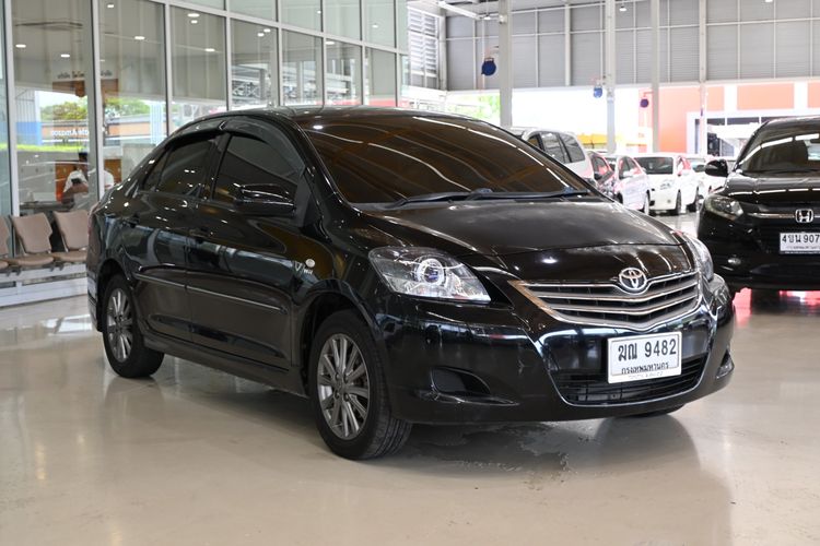 Toyota Vios 2012 1.5 E Sedan เบนซิน ไม่ติดแก๊ส เกียร์อัตโนมัติ ดำ รูปที่ 3