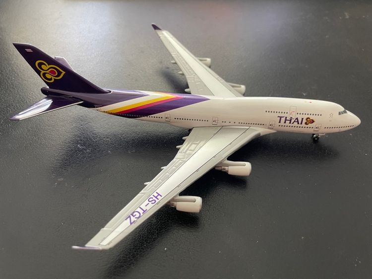 Model Boeing 747-4D7 HS-TGZ ของ Gemini Jets รูปที่ 2