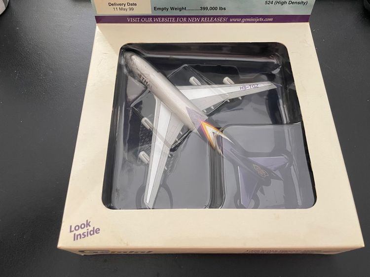 Model Boeing 747-4D7 HS-TGZ ของ Gemini Jets รูปที่ 16