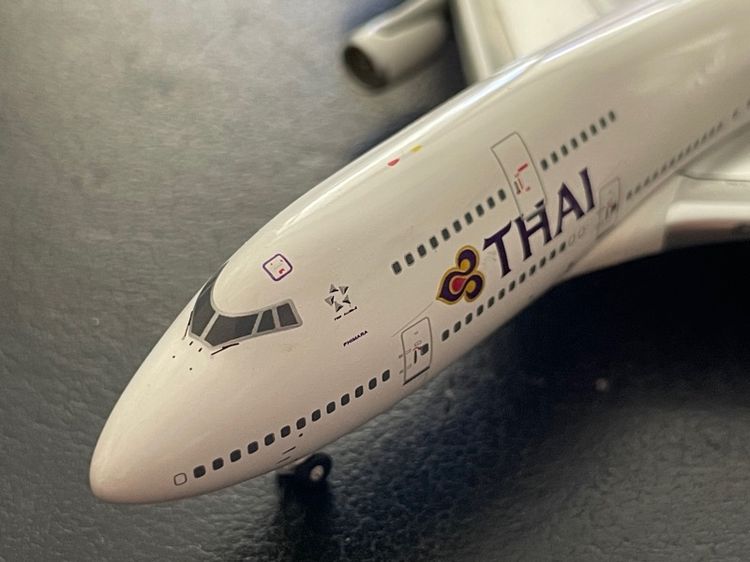 Model Boeing 747-4D7 HS-TGZ ของ Gemini Jets รูปที่ 3