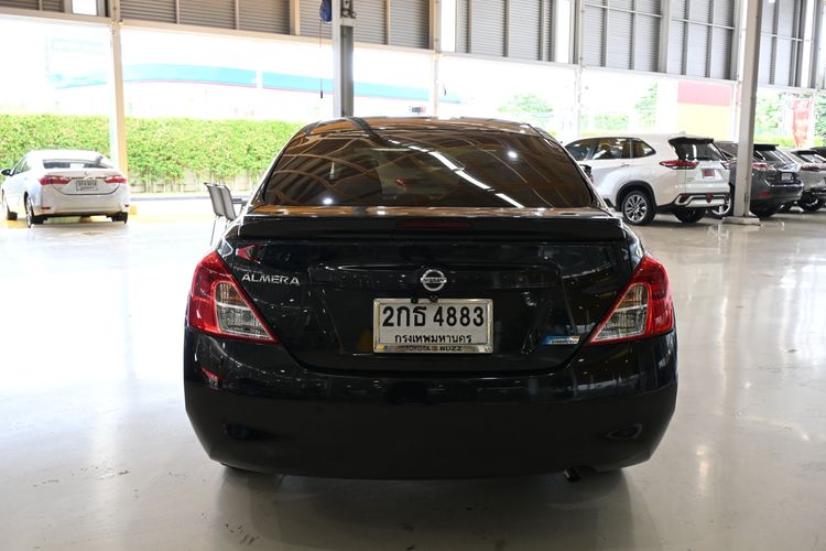 Nissan Almera 2013 1.2 E Sedan เบนซิน ไม่ติดแก๊ส เกียร์อัตโนมัติ ดำ รูปที่ 4