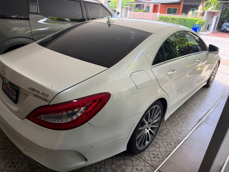 Mercedes-Benz CLS-Class 2017 CLS250 CDI AMG Sedan ดีเซล ไม่ติดแก๊ส เกียร์อัตโนมัติ ขาว รูปที่ 3