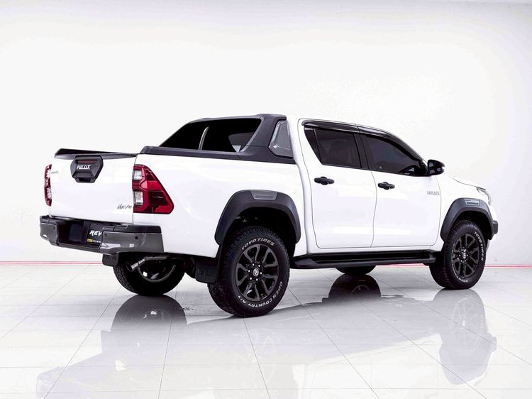 Toyota Hilux Revo 2021 Double Cab Prerunner 2x4 2.4 Rocco Pickup ดีเซล ไม่ติดแก๊ส เกียร์อัตโนมัติ ขาว รูปที่ 4