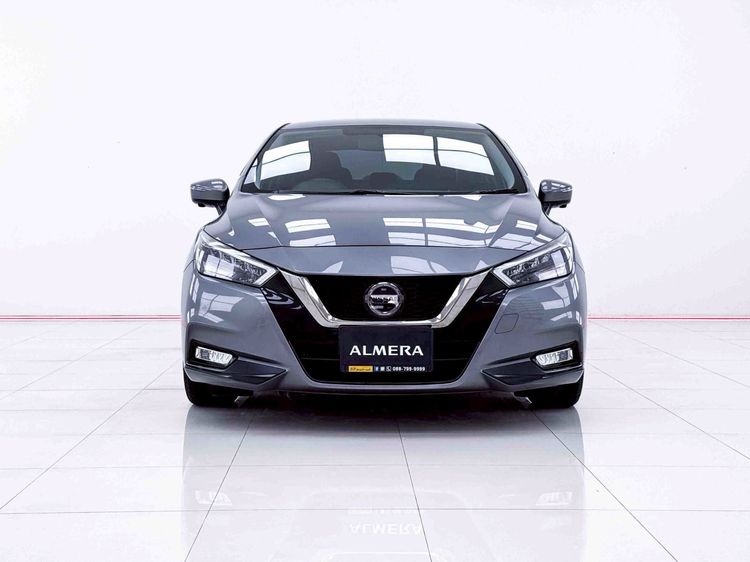 Nissan Almera 2020 1.0 VL Sedan เบนซิน ไม่ติดแก๊ส เกียร์อัตโนมัติ เทา รูปที่ 3
